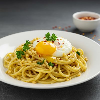 Noodles Butter Garlic Egg